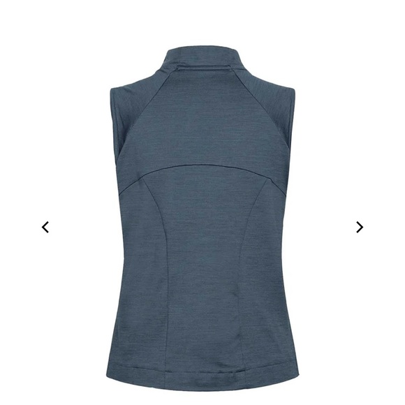 Puma Blue Sleeveless golf vest with Mandarin Collar BNWT large - Picture 2 of 12